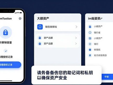 imToken下载前后三步走，资产管理更安全