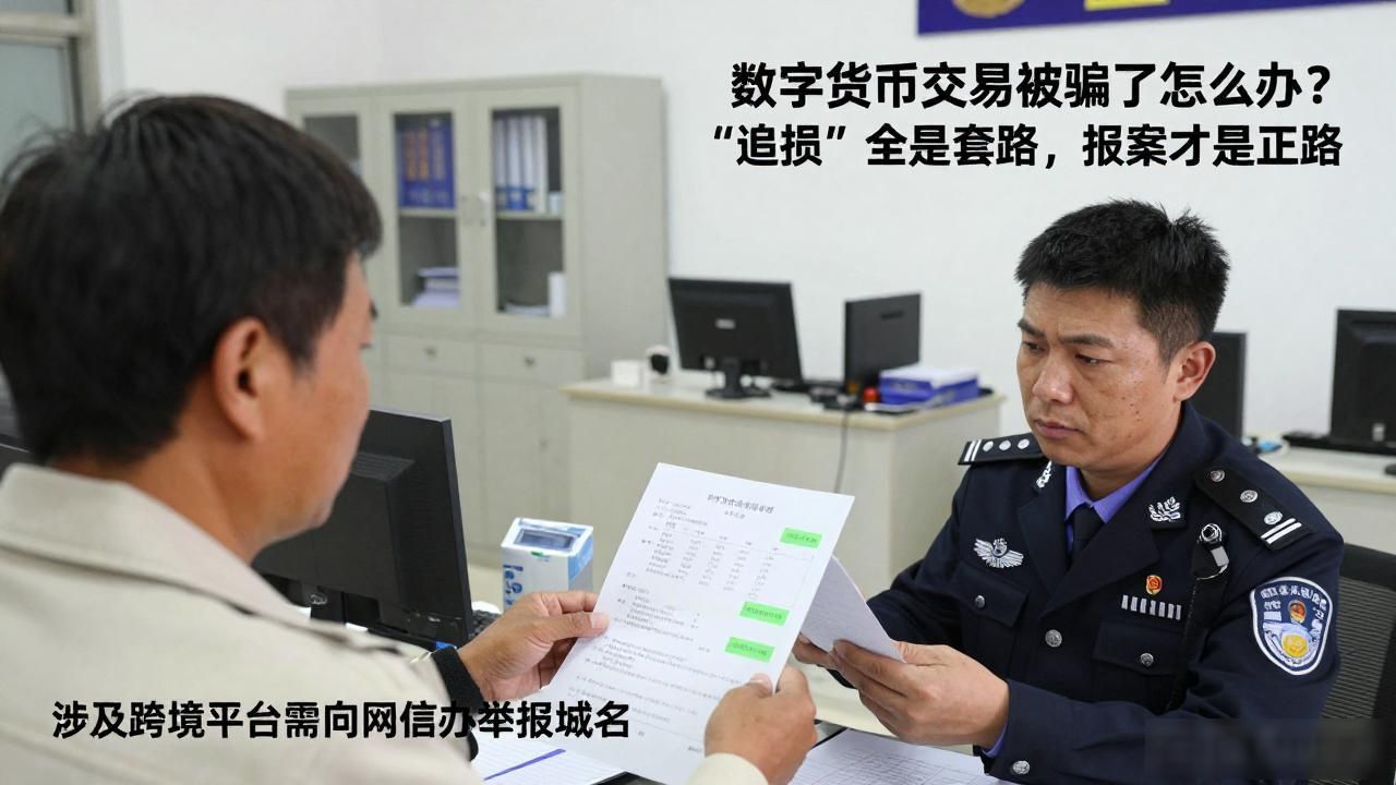 数字货币被骗追回_数字货币交易被诈骗_追损团伙骗局