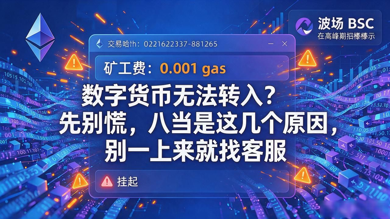 数字货币转入失败原因_USDT转错网络怎么办_数字货币无法转入