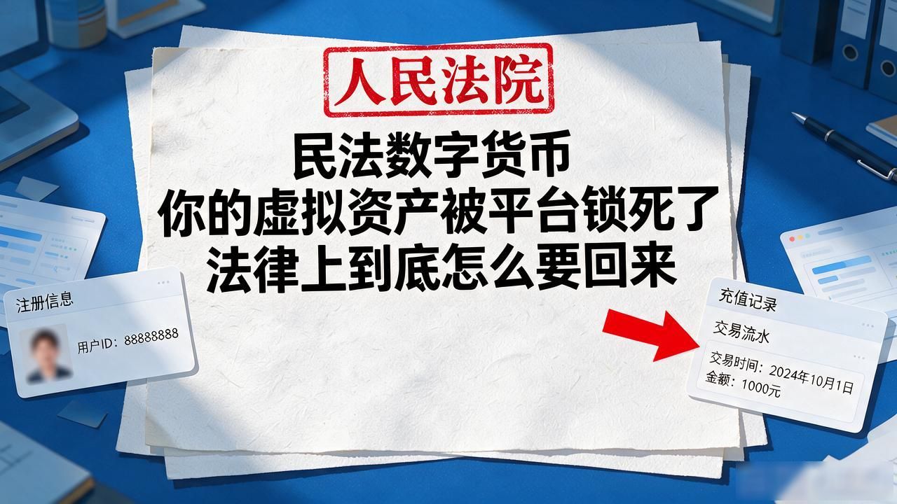 民法数字货币_数字货币财产权保护_平台账户冻结维权