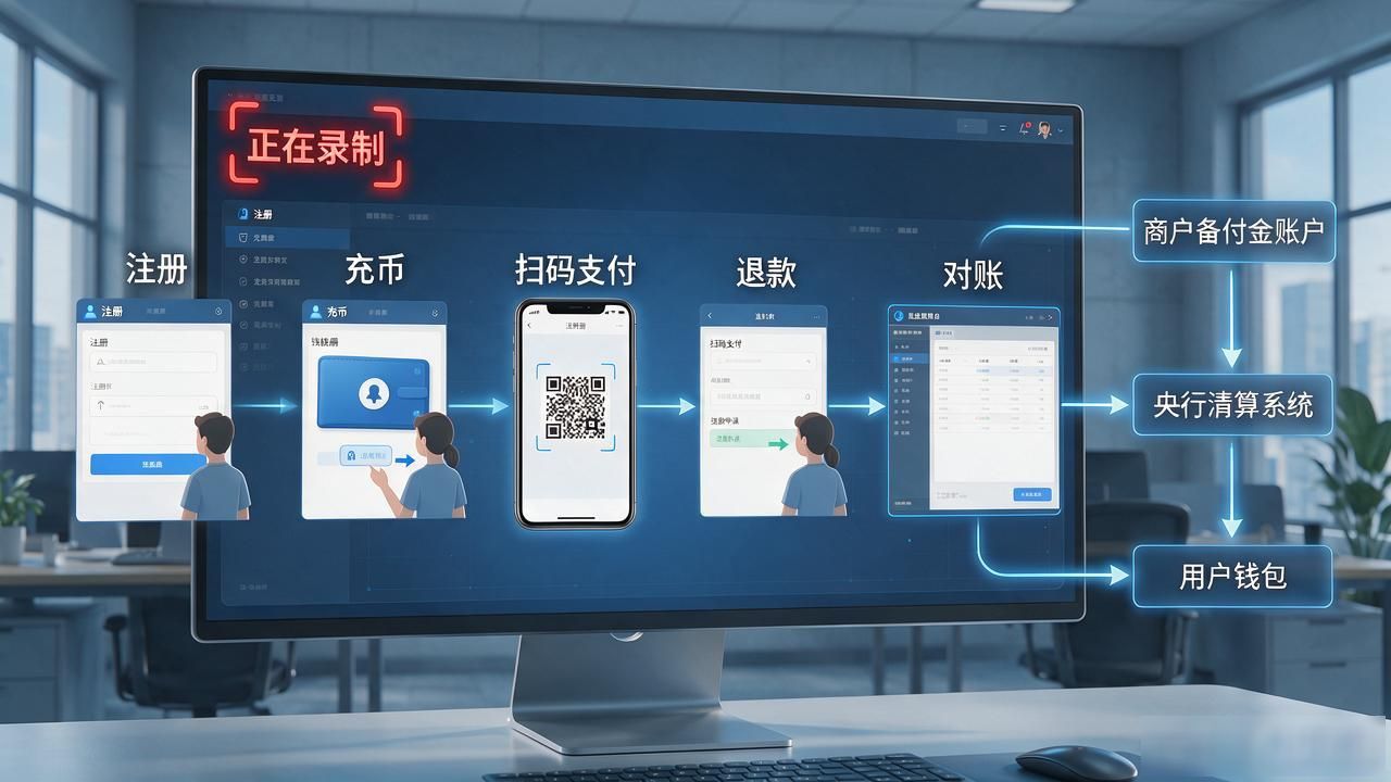 数字货币电子支付教学_央行数字货币分层架构教学_数字货币电子支付教学