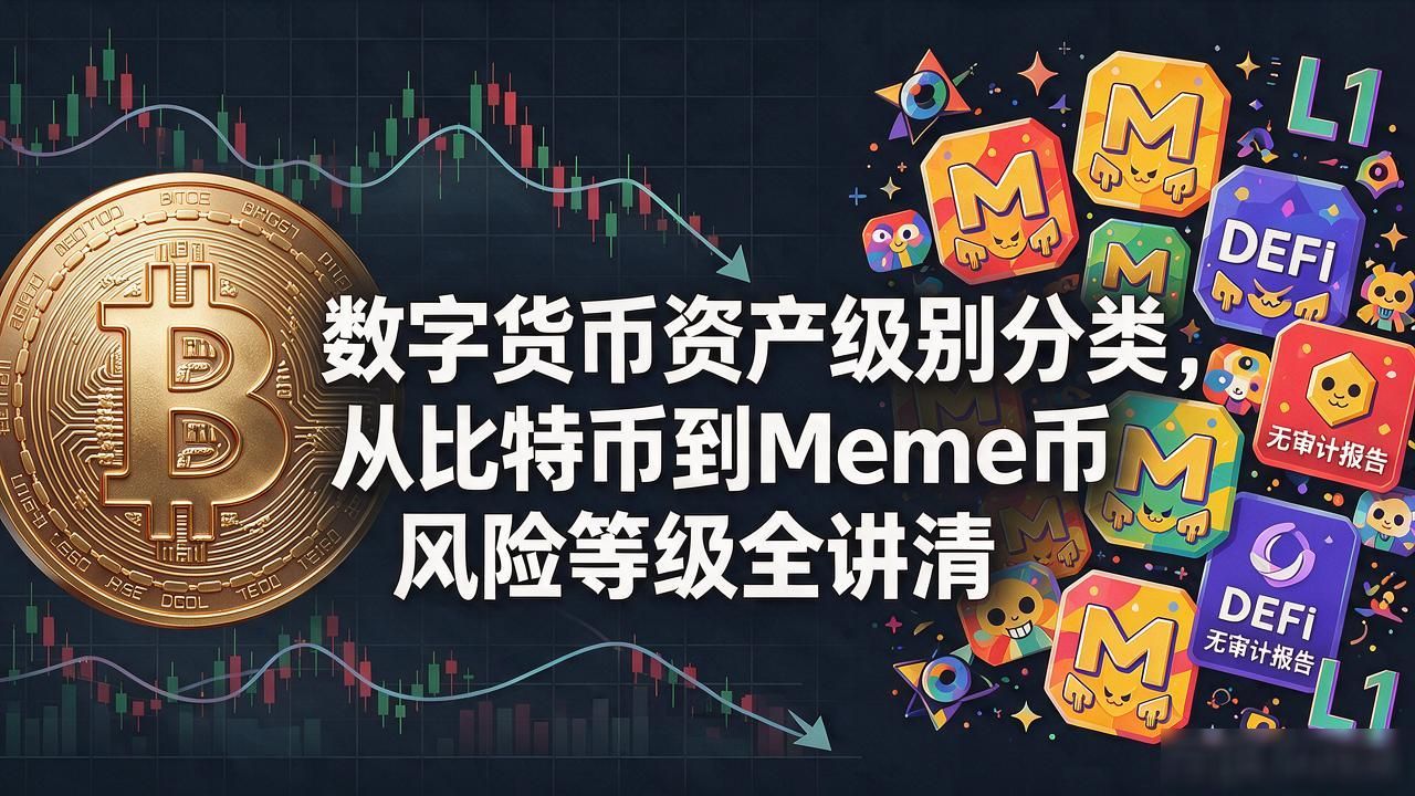 数字货币资产级别分类_数字资产风控分类框架_比特币以太坊核心资产配置