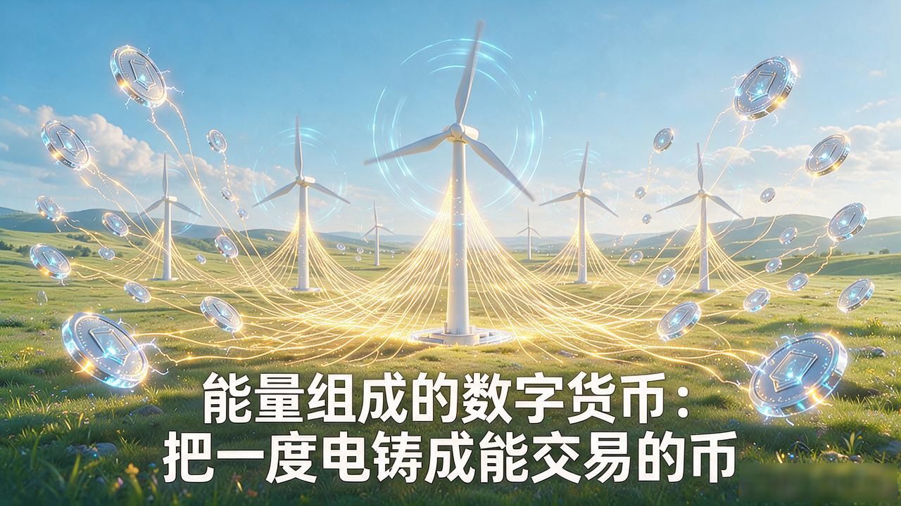 能量组成的数字货币_物联网传感器实时计量电力上链铸造代币_能源与区块链结合的能量币概念