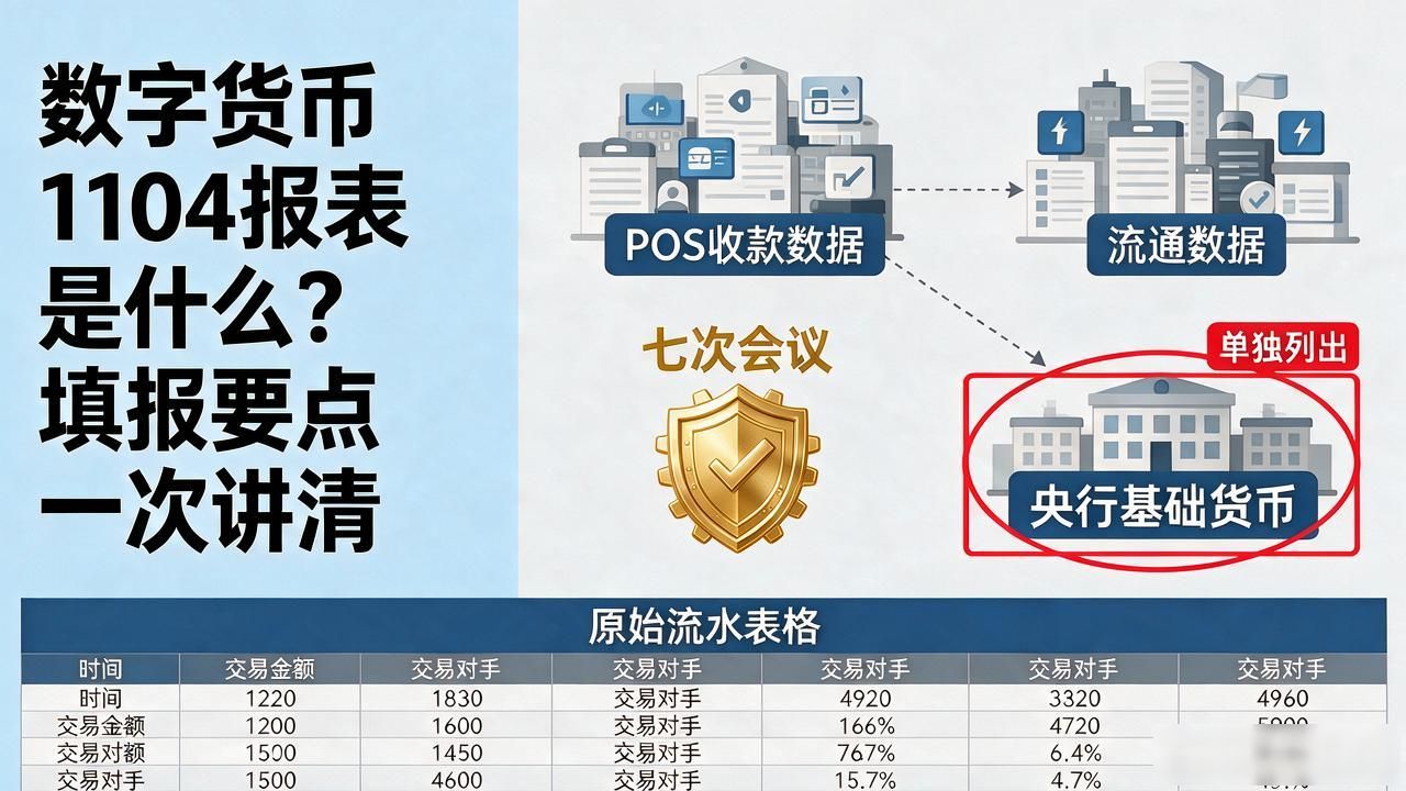 传统信贷1104差异_数字人民币1104报表填报口径_数字货币1104