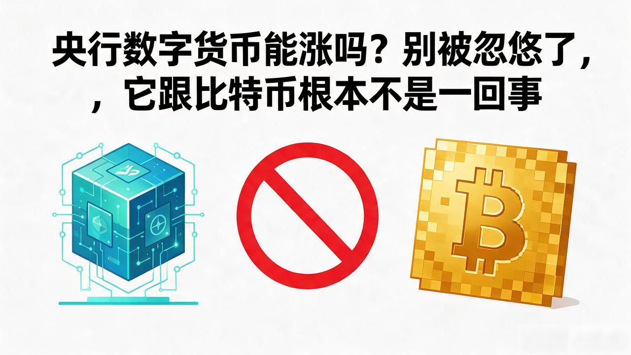 央行数字货币和比特币的区别_央行数字货币能涨_数字人民币会涨价吗