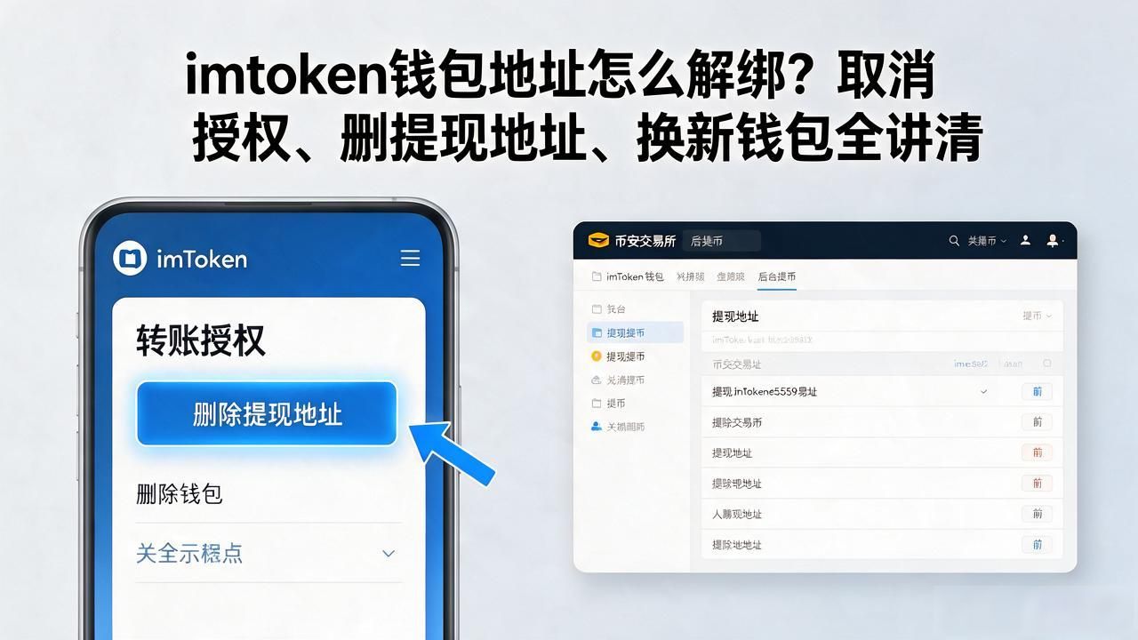 imToken地址解绑真相与撤销授权教程_imToken关联交易所提现地址删除方法_imtoken钱包地址怎么解绑