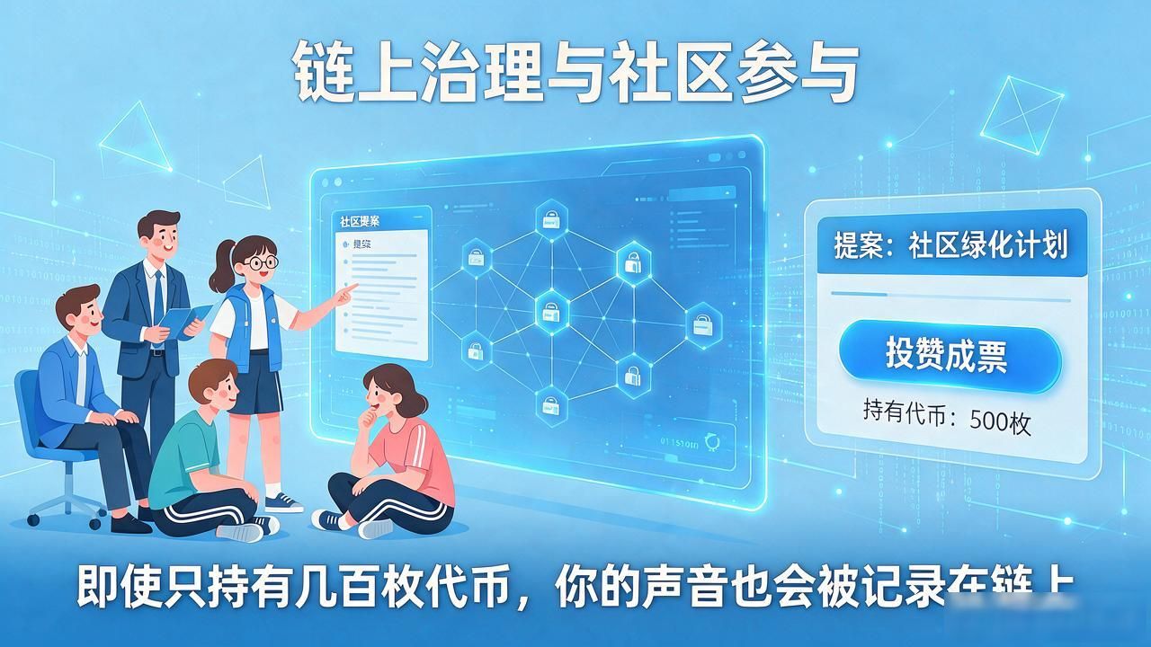链上治理投票参与方式_数字货币社区运作机制_什么是数字货币社区
