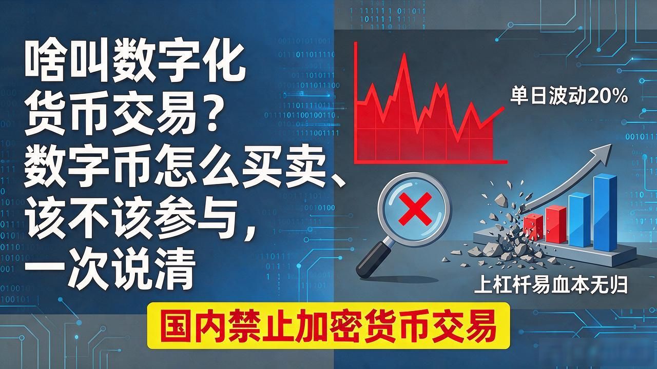 数字化货币交易入门指南_啥叫数字化货币交易_加密货币投资风险与监管