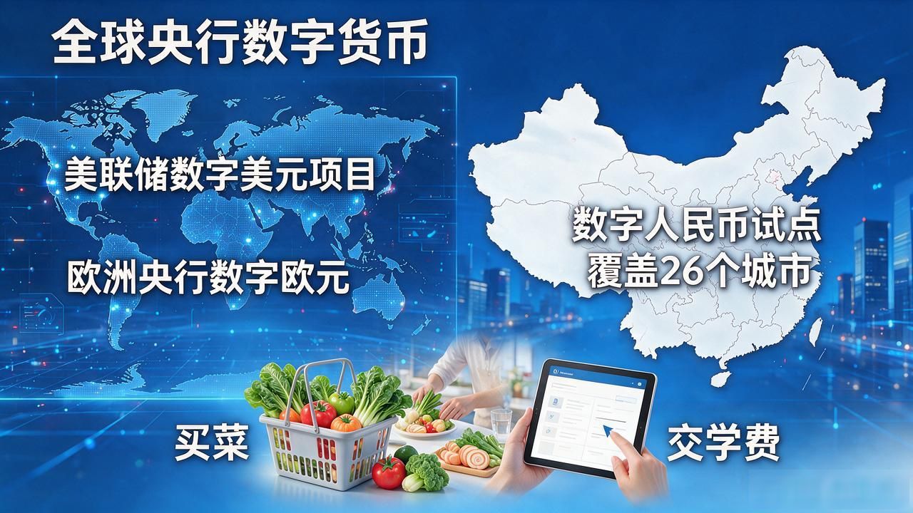 央行数字货币试点城市_数字人民币与电子支付区别_中央相关数字货币