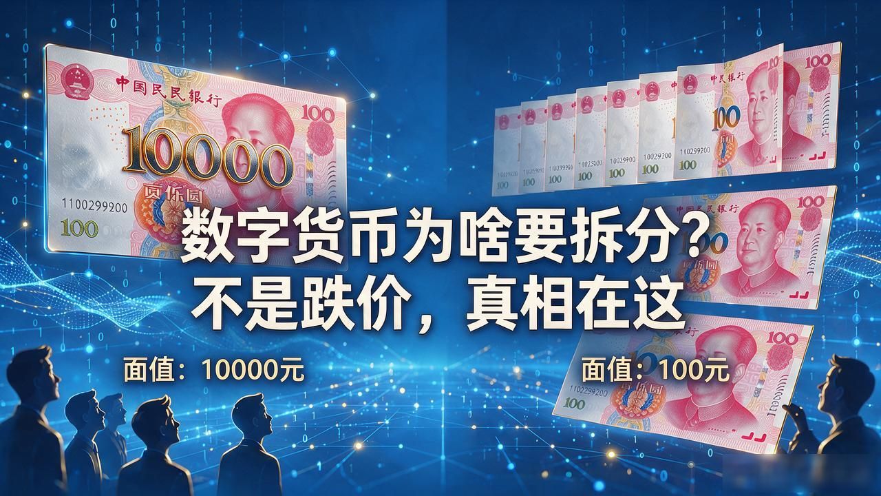 币圈拆分技术架构_市场心理参与门槛_数字货币为什么要拆分