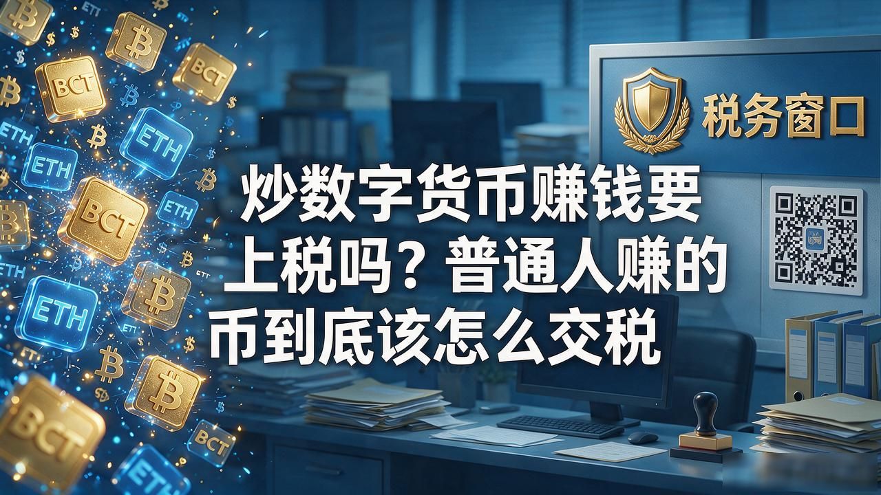 炒数字货币赚钱上税吗_炒币个人所得税_数字资产税务征管