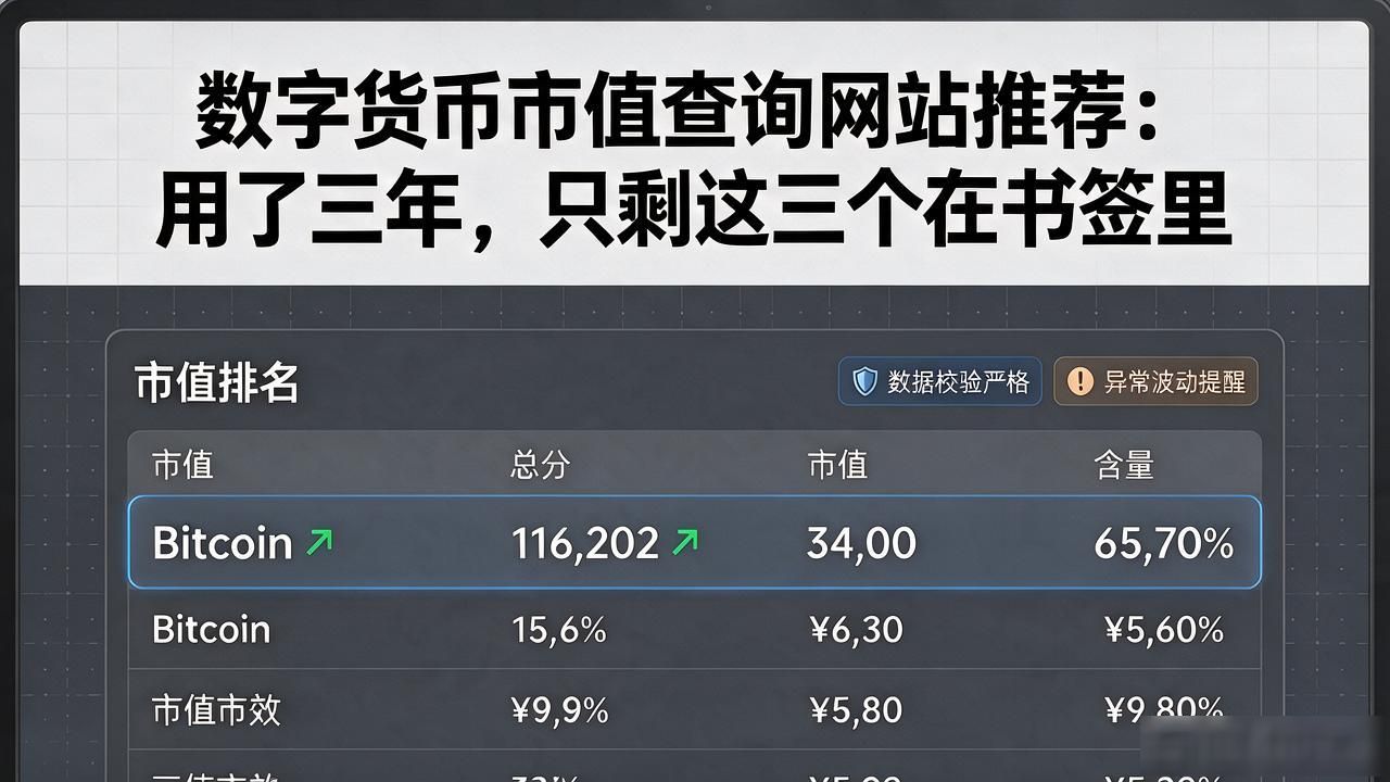 CoinGecko CoinMarketCap DefiLlama比较_币圈市值查询网站推荐_数字货币市值查询网站