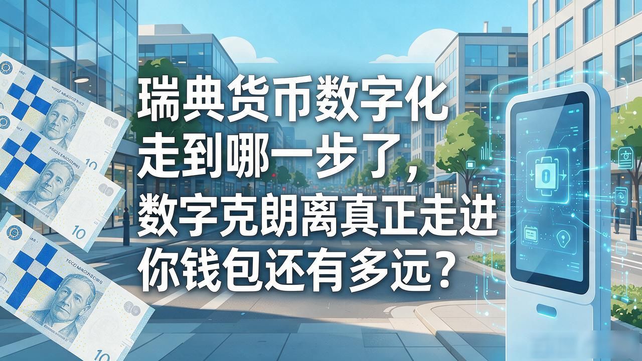 瑞典央行数字货币_瑞典数字克朗_瑞典货币数字化