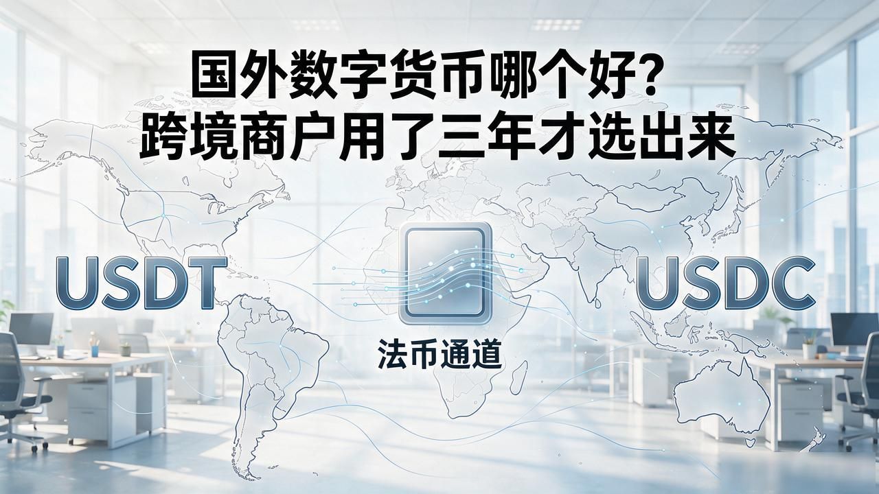 国外数字货币哪个好_跨境收款数字货币推荐_USDT与USDC区别