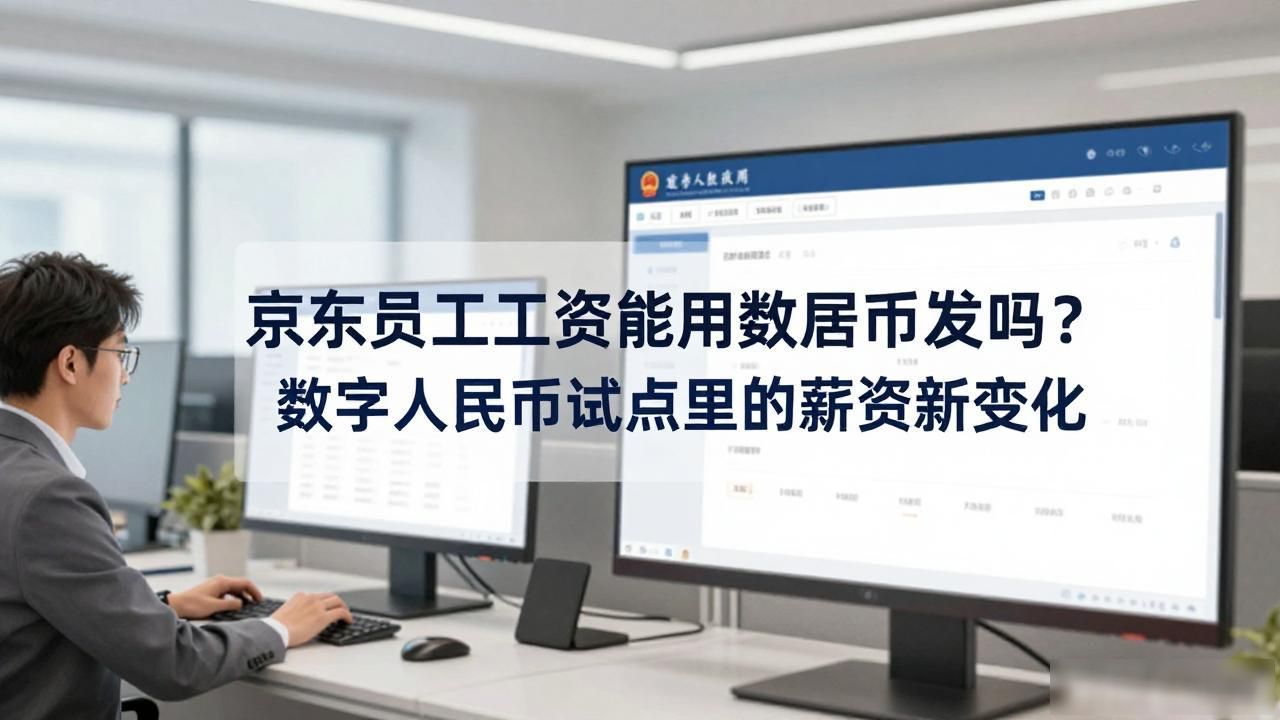 京东数字人民币工资发放_京东员工工资数字货币_数字人民币企业应用案例