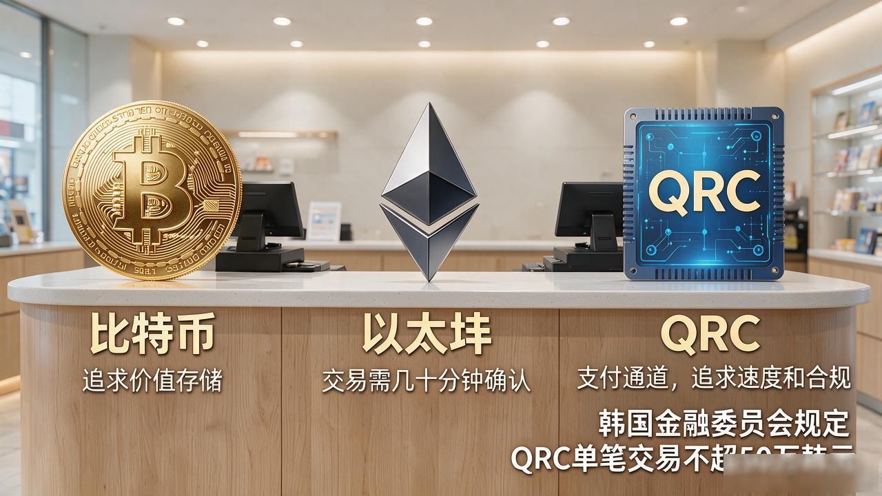 QRC与比特币区别_韩国QRC数字货币_韩国QRC数字货币是什么