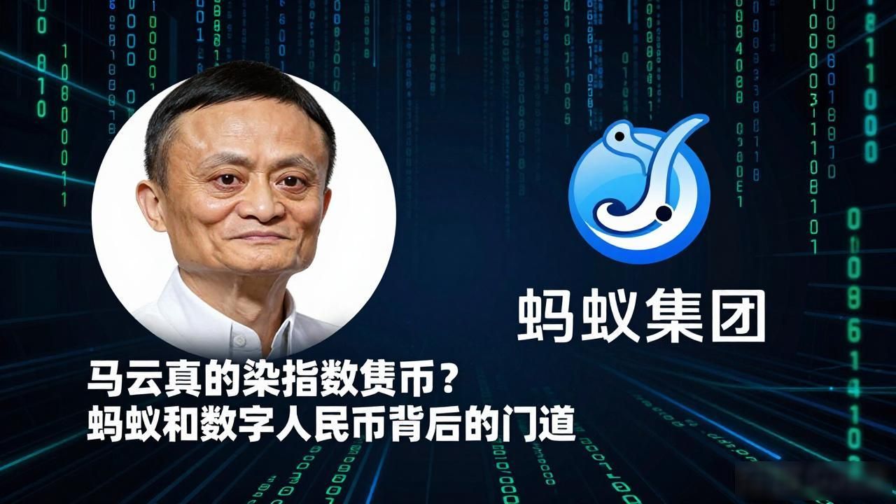 马云染指数字货币_蚂蚁集团参与数字货币试点真相_马云与数字人民币的真实关系