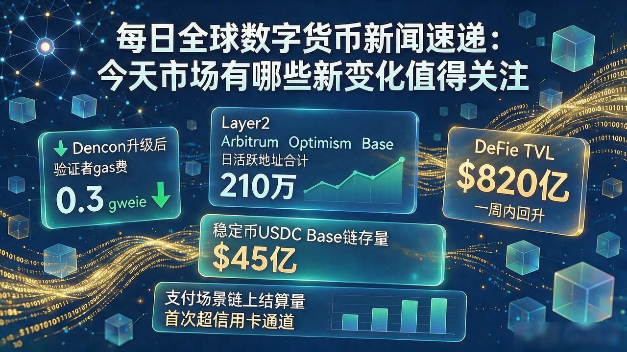 比特币ETF净流入创新高巨鲸地址净买入_以太坊Dencun升级后Layer2日活跃地址突破210万_每日环球数字货币新闻