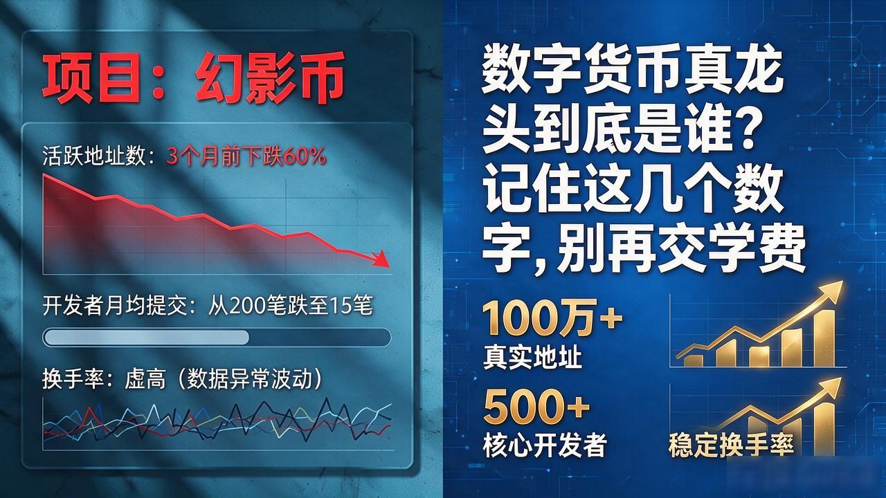 数字货币真龙头数字_链上活跃地址数与开发者提交量分析_如何判断数字货币真龙头
