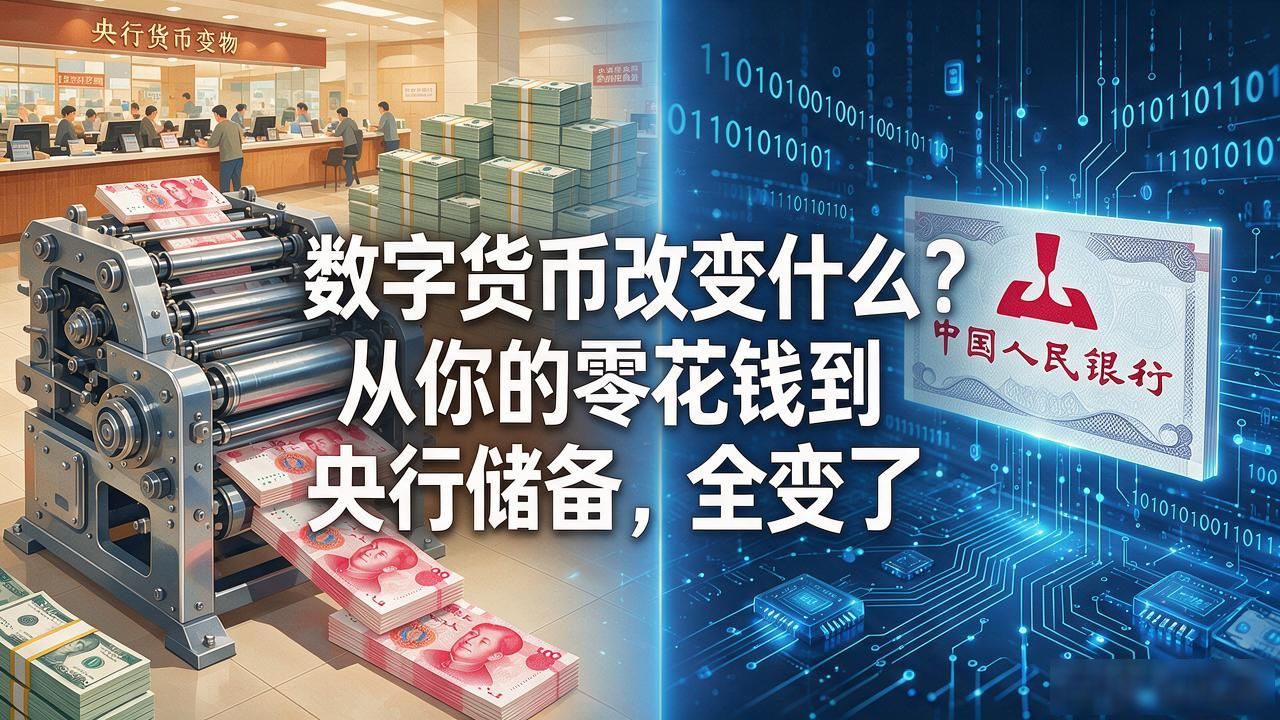 央行数字货币底层逻辑变革_数字人民币对日常支付的影响_数字货币改变什么